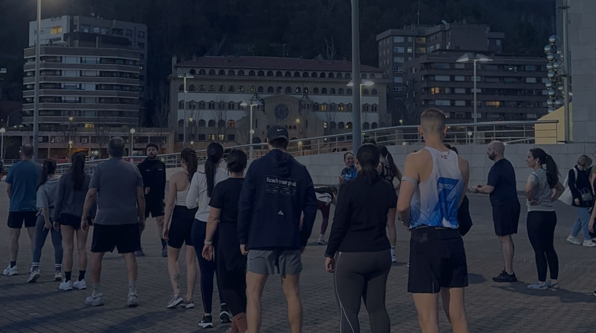 calentamiento previo a la carrera